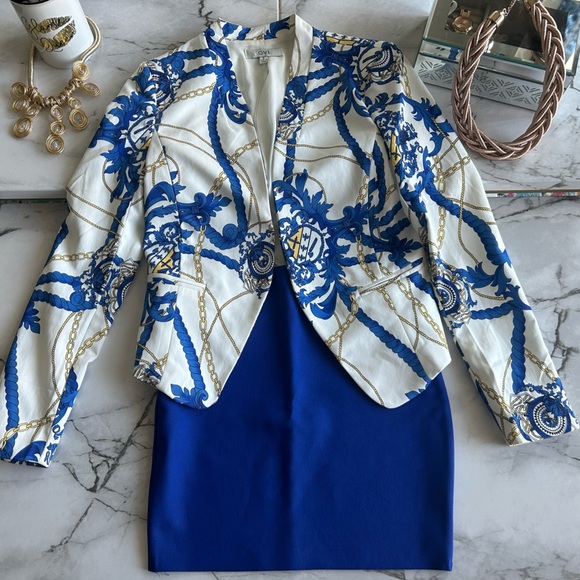 Ovi blazer + mini shirt - Picture 1 of 8